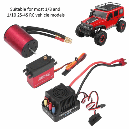 RC car wiring overview