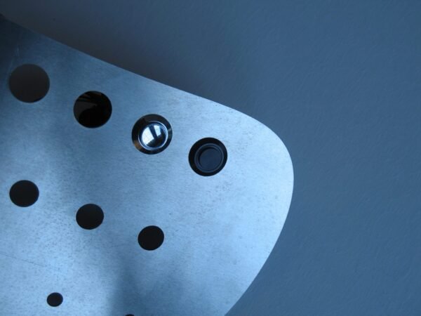 Push button (cabled) - aluminium - Image 4