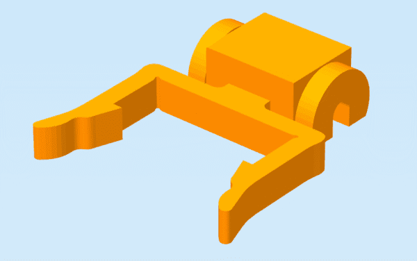 Capture Cable Holder Clip for Aluminium Profile