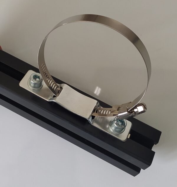 Mounted clamping collar mounted