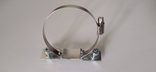 Mounted clamping collar parts assembled 2
