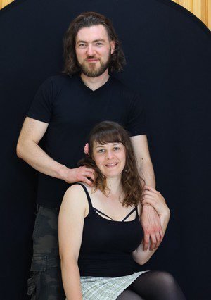 Julien Raidelet with Léa, personal support behind HSIMRACING