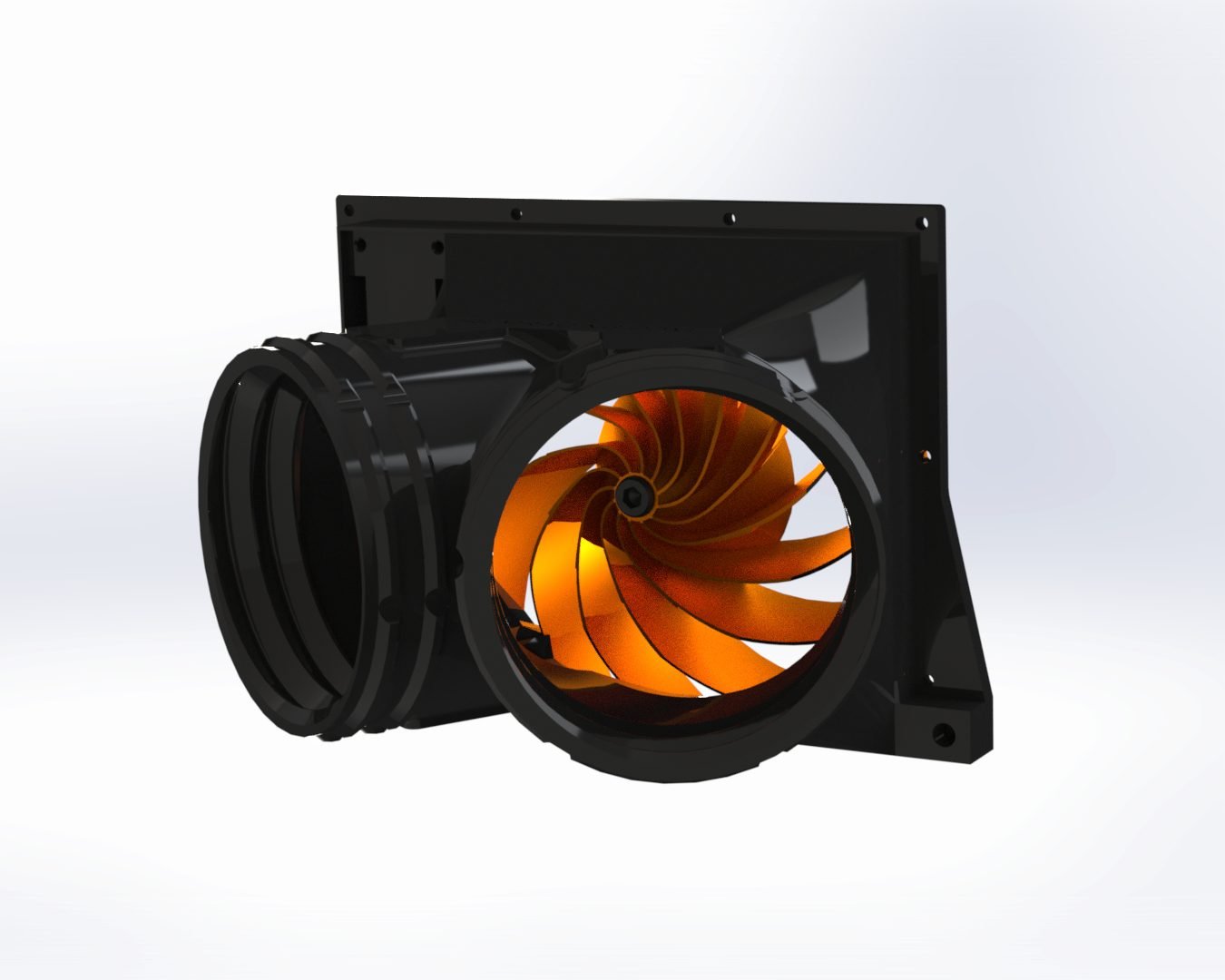 EXTREME PRESSURE Fan Technology - Convergent-Divergent Airflow System
